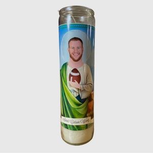 Carson Wentz candle